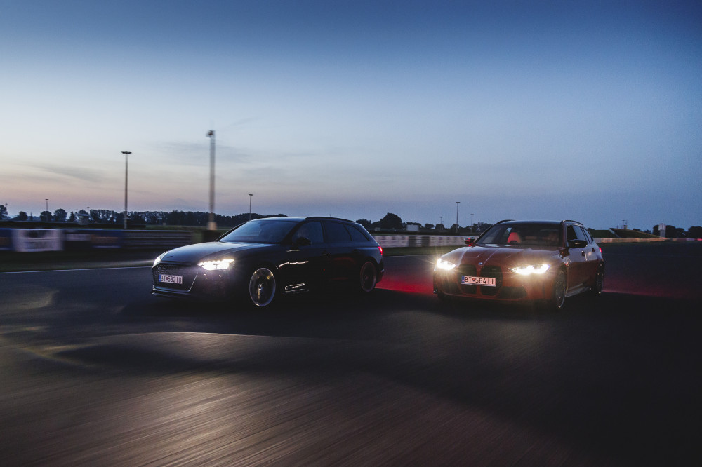 Audi RS 4 Avant vs BMW M3 Touring